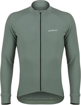 De Marchi Classico Roubaix Long Sleeve Jersey SS21 - Army Green - XL, Army Green